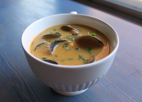 saffronmusselsoup