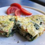 spinachomelette